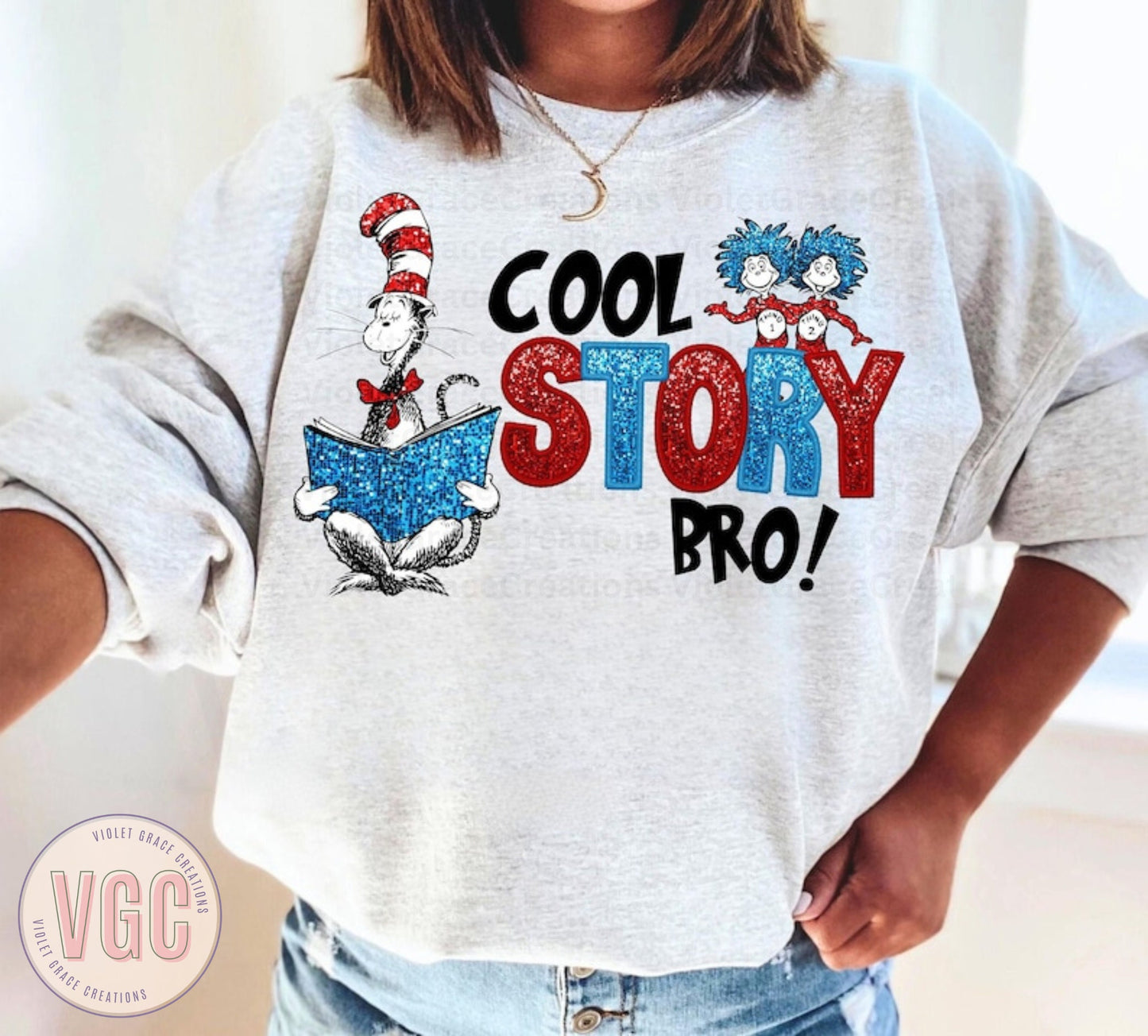 Whimsical Tale: ‘Cool Story, Bro!’ Dr. Seuss Day | Dr Suess Birthday| Read Across America| Cat In the Hat| School| Teacher|