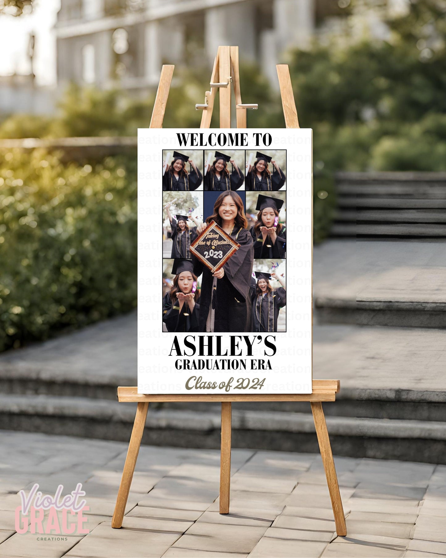 Your Graduation Era Begins Here | Custom Welcome Poster for Graduation Celebrations